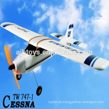 Rc Flugzeuge zum Verkauf cessna elektrisches rc Flugzeug 2.4G EPO CESSNA (TW747-1) berühmtes elektrisches Flugzeug rc Modell lanyu cessna